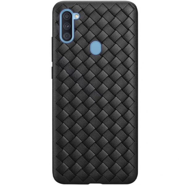 

PU чехол-накладка Epik Weaving series для Samsung Galaxy A11 Черный (132656)