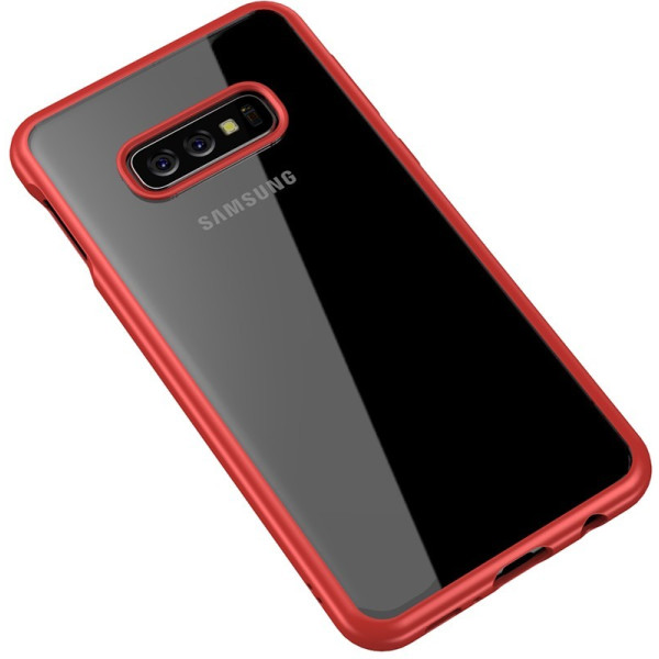 

-накладка Ipaky Bright Series/TPU frame With Clear PC Case Samsung Galaxy S10e Red