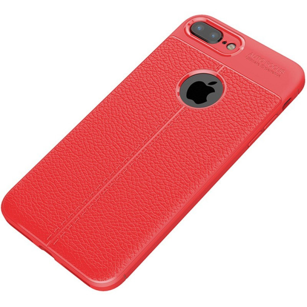 

-накладка Ipaky TPU Litchi Stria Series Case Apple iPhone 7 Plus/8 Plus Red