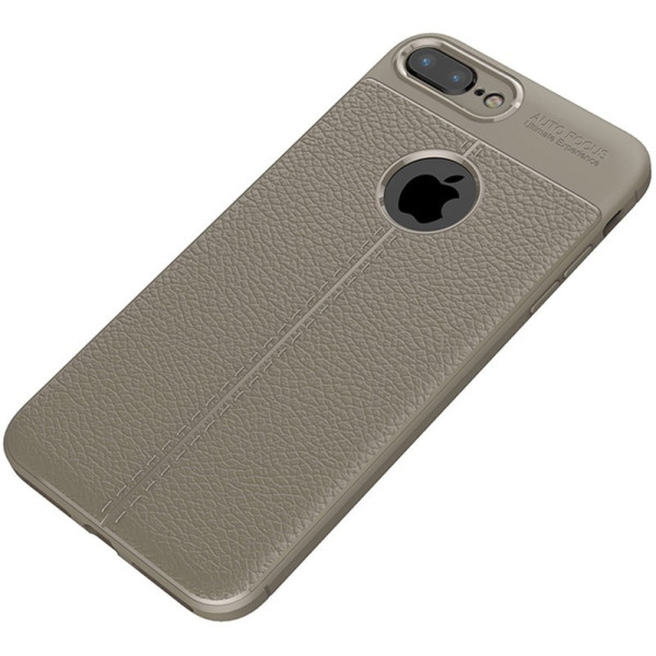 

-накладка Ipaky TPU Litchi Stria Series Case Apple iPhone 7 Plus/8 Plus Gray