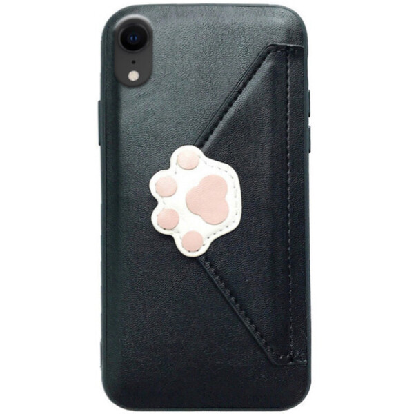 

Чехол-клатч Сat paw для Apple iPhone XR (6.1") Черный (126060)