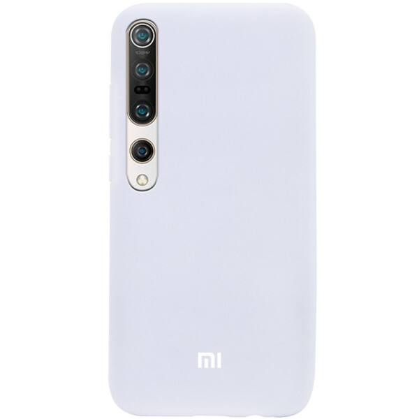 

Чехол Silicone Cover Full Protective (AA) для Xiaomi Mi 10 Pro Белый / White (128582)