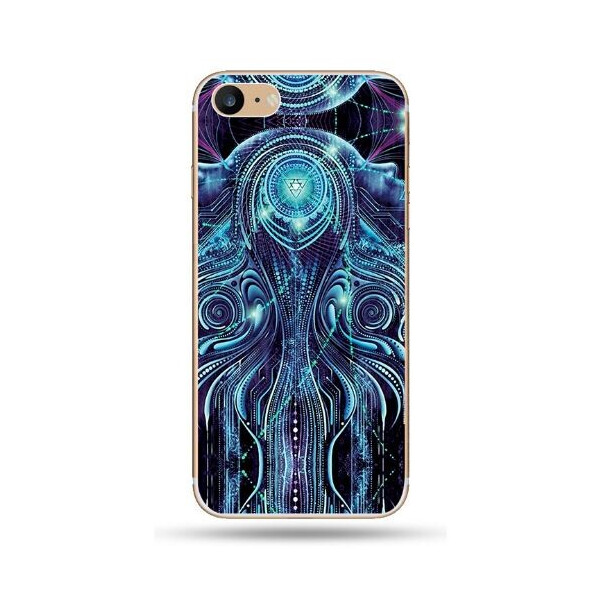 

Тонкий силиконовый чехол "Чакра" с прозрачными краями для Apple iPhone SE (2020) (81064644)