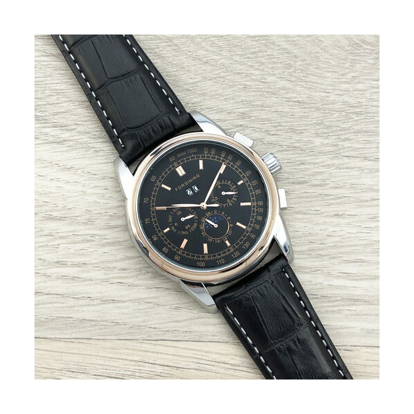 

Мужские наручные часы (319 Black-Cuprum-Black) Forsining 45 мм