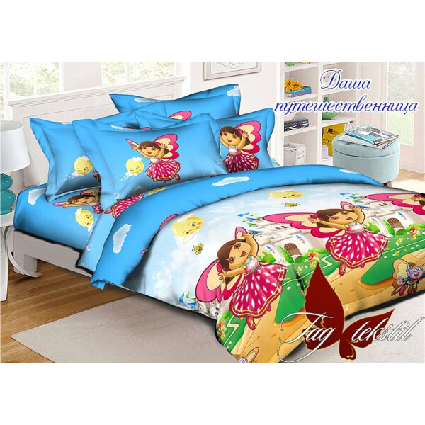 

Постельное белье (Даша-путешественница) ТМ TAG 150х215 см