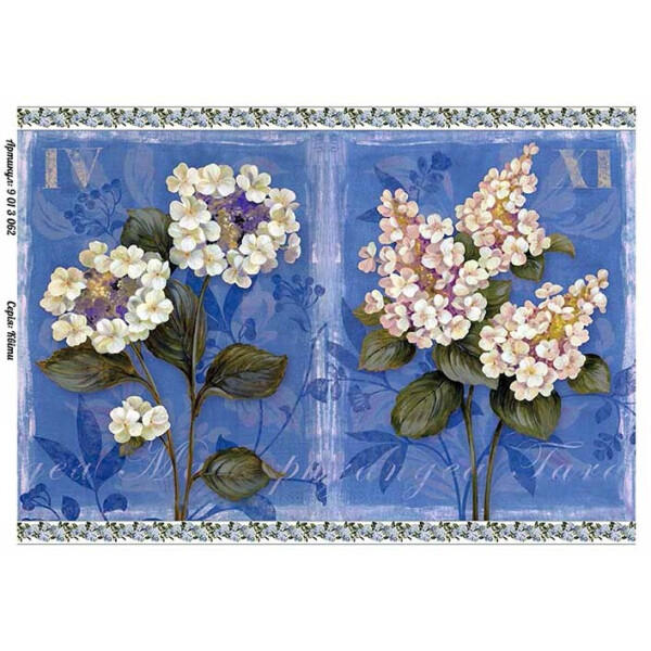 

Бумага для декупажа Alizarin 20 х 30 см Винтажные цветы (9013062)