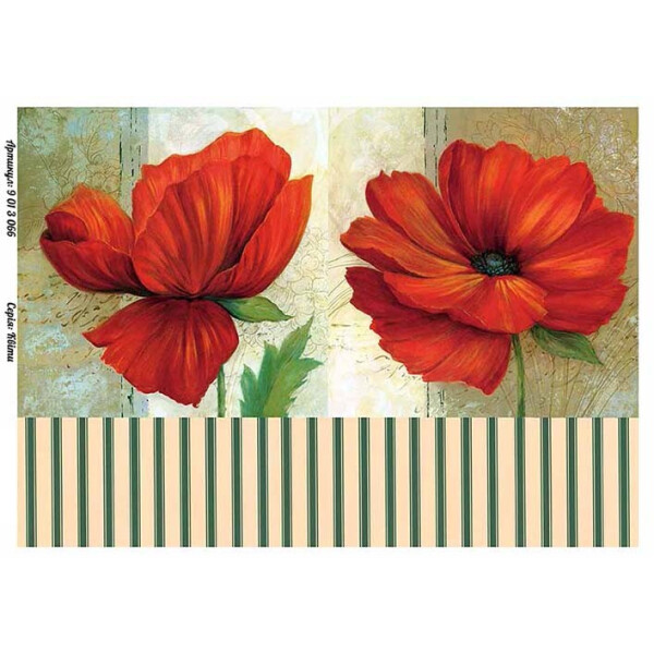 

Бумага для декупажа Alizarin 20 х 30 см Винтажные цветы (9013066)