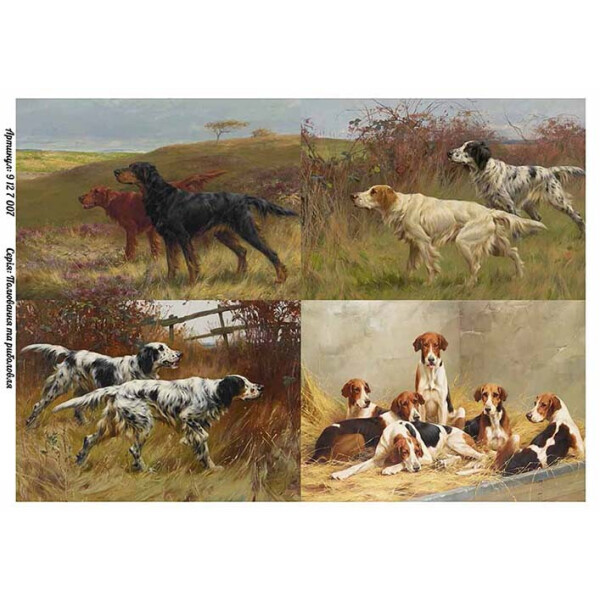 

Бумага для декупажа Alizarin 20 х 30 см Мужские (9127007)