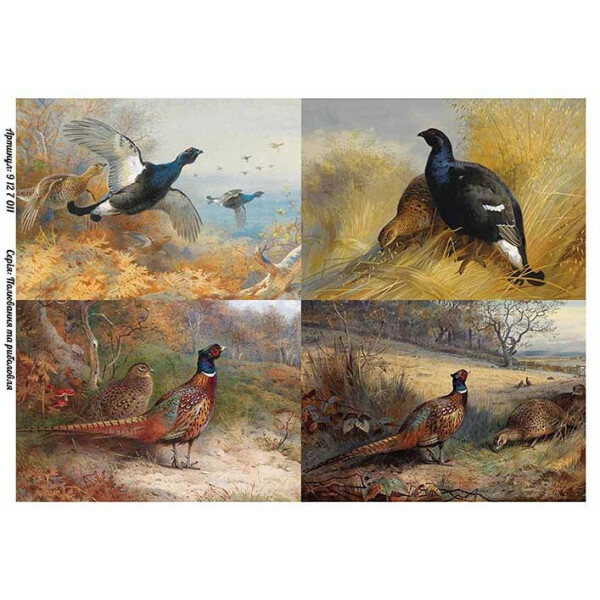

Бумага для декупажа Alizarin 20 х 30 см Мужские (9127011)