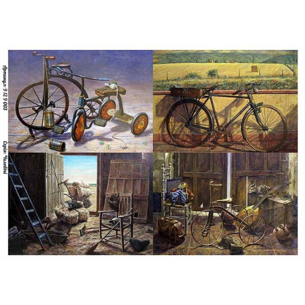 

Бумага для декупажа Alizarin 20 х 30 см Мужские (9129003)