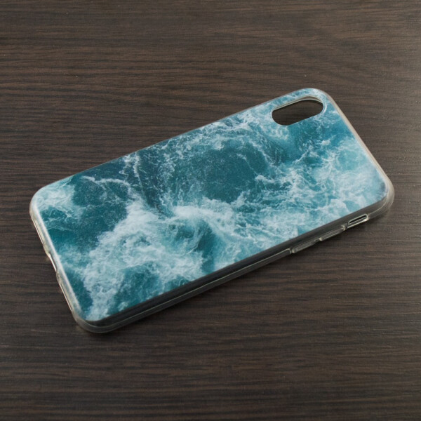 

Чехол LikeStone для iPhone X силиконовый Green