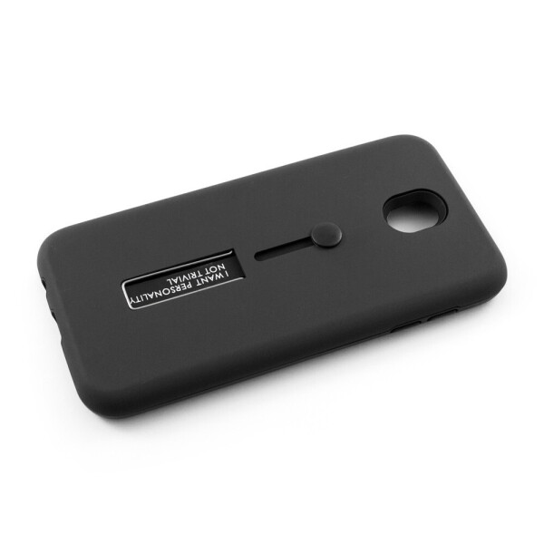 

Чехол Shell Armor для Samsung Galaxy J3 (J330) 2017 с подставкой и кольцом-держателем Black