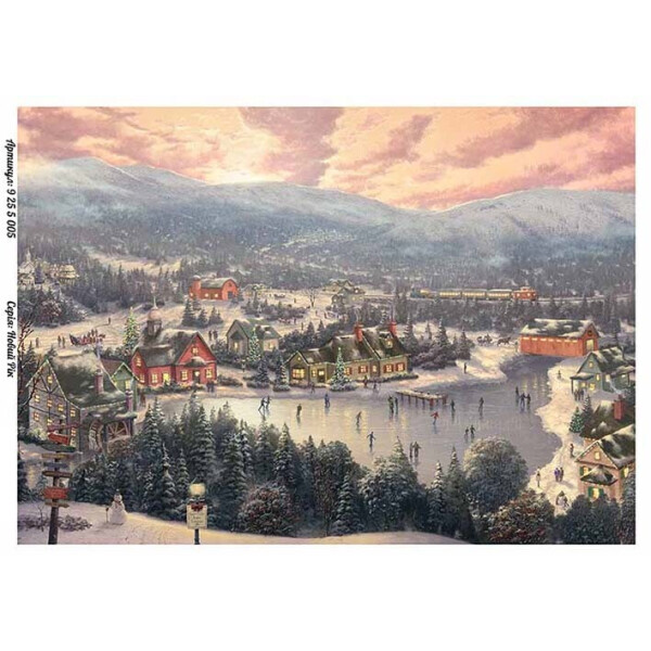 

Бумага для декупажа Alizarin 20 х 30 см Новый Год (9255005)