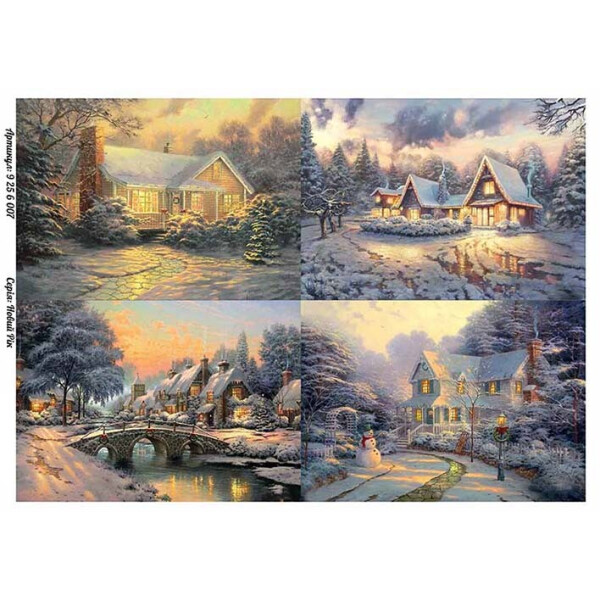 

Бумага для декупажа Alizarin 20 х 30 см Новый Год (9256007)