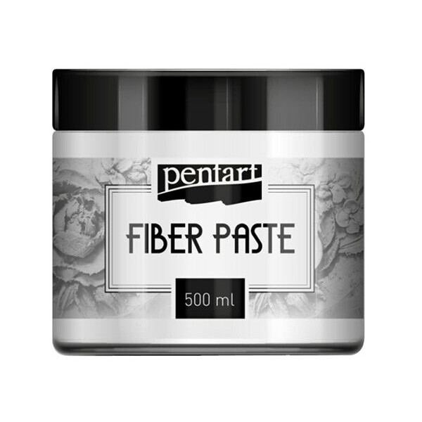 

Паста структурная Pentart Fiber Paste волокнистая белая 500 мл (33867)