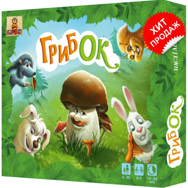 

Настольная игра Bombat Game Гриб'ОК (4820172800170)