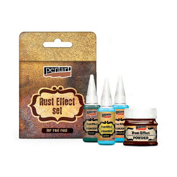 

Набор медиумов Pentart Rust Effect Set для эффекта ржавчины 4 шт (34114)