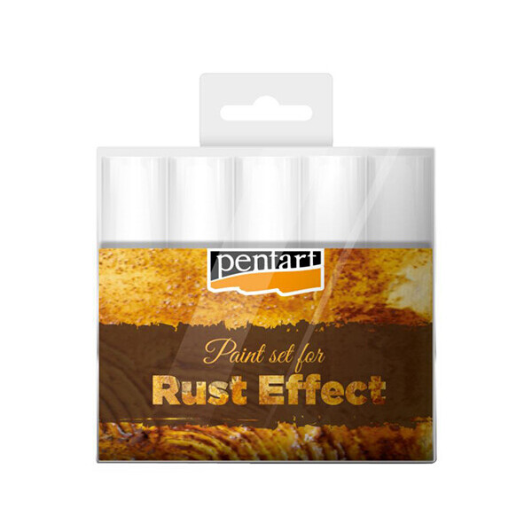 

Набор медиумов Pentart Rust Effect Set для эффекта ржавчины 5 цветов по 20 мл<BR>(5997412798241)