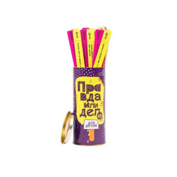 

Настольная игра Fun Games Shop Правда или Дело: Для детей (82607)