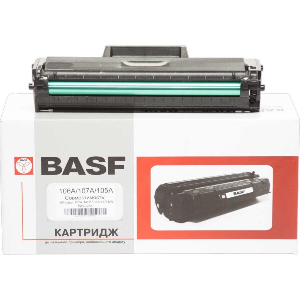 

Картридж BASF HP LJ 107/135/137/ W1106A, without chip (KT-W1106A-WOC)
