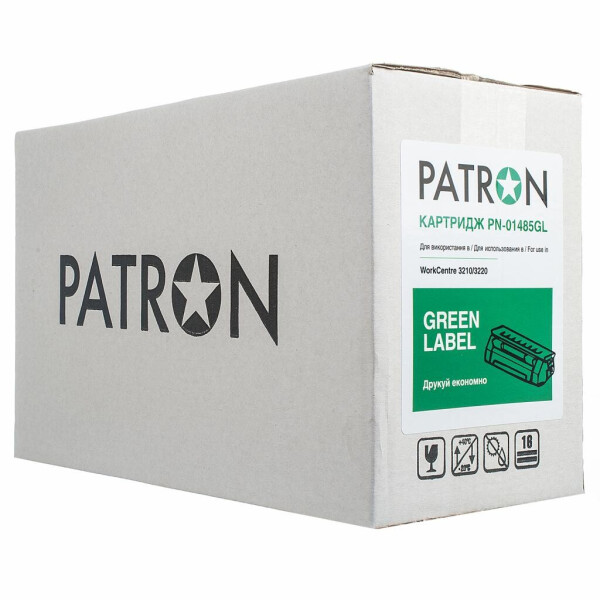 

Картридж PATRON XEROX WC 3210 GREEN Label (PN-01485GL)