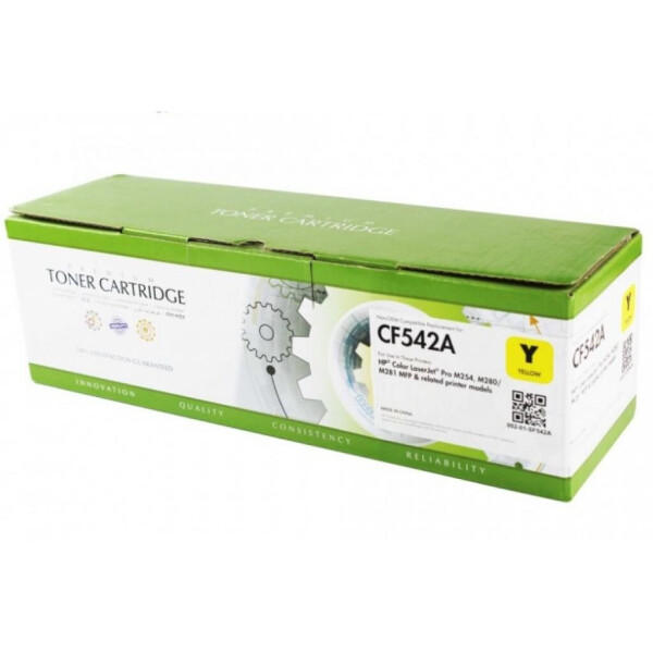 

Картридж Static Control HP CLJ CF542A (203A) 1300ст yellow (002-01-SF542A)