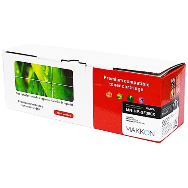 

Картридж Makkon HP CLJP CF380X (312X) 4.4k black (MN-HP-SF380X)