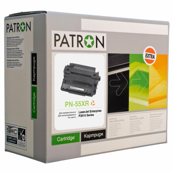 

Картридж PATRON HP LJP3015 Extra (PN-55XR)