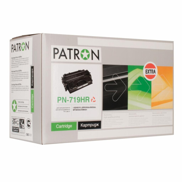 

Картридж PATRON CANON 719H Extra (PN-719HR) (CT-CAN-719H-PN-R)