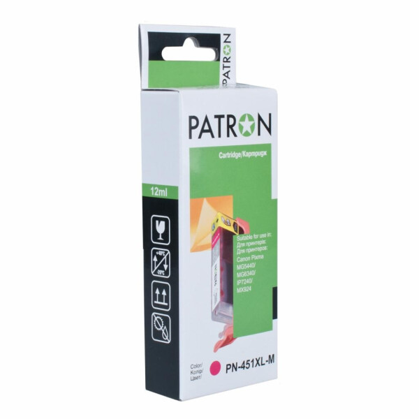 

Картридж PATRON CANON CLI-451XLM (PN-451XLM) MAGENTA (CI-CAN-CLI-451-M-PN)