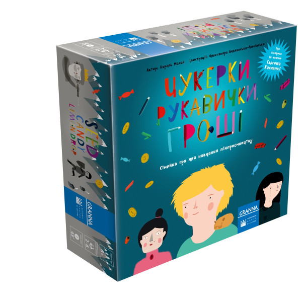 

Настольная игра Granna Конфеты, перчатки, деньги (укр) (82456)