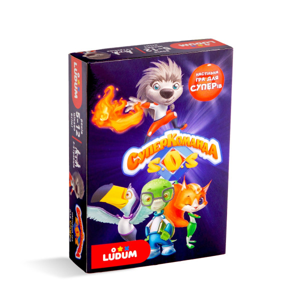 

Настольная игра Ludum Суперкоманда (укр) (LS3046-52)