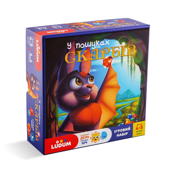 

Настольная игра Ludum В поисках сокровищ (игра+рассказ+аудиосказка) (LD1046-55)