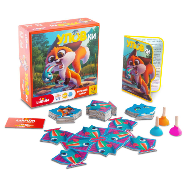 

Настольная игра Ludum УЛОВки (игра+рассказ+аудиосказка) (LD1046-54)