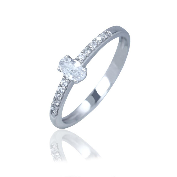 

Серебряное кольцо 1366-1p-cz