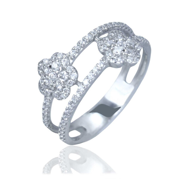 

Серебряное кольцо GS 1330-1p-cz