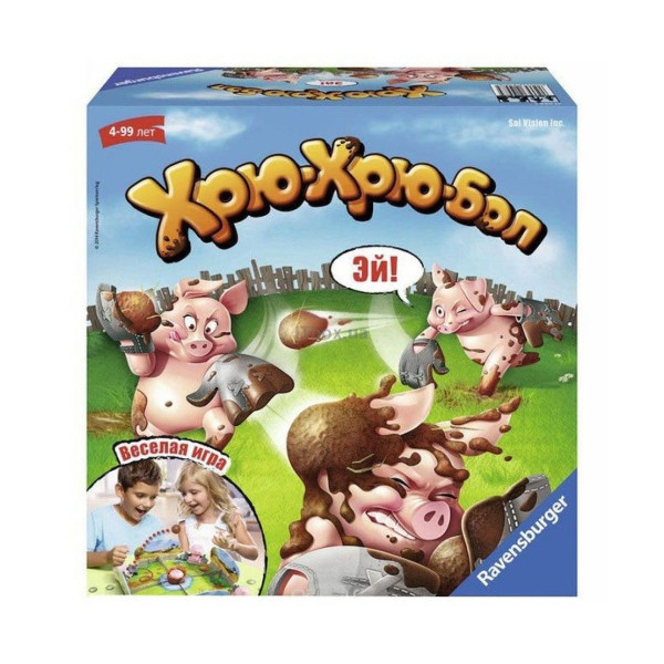 

Настольная игра Ravensburger Хрю-Хрю-Бол (Saubande) (210985)
