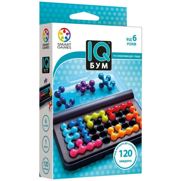

Настольная игра Smart Games IQ Бум (SG 423 UKR)