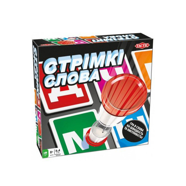

Настольная игра Tactic Словесные гонки (укр) (54668)