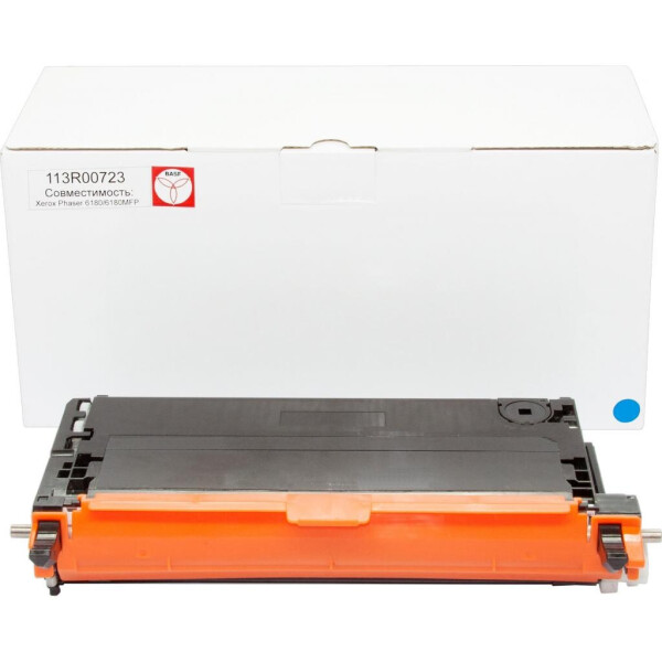 

Тонер-картридж BASF Xerox Ph 6180 Cyan 113R00723 (KT-113R00723)