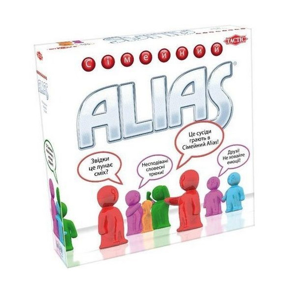 

Настольная игра Tactic Семейный Алиас (Family Alias) (укр) (54336)