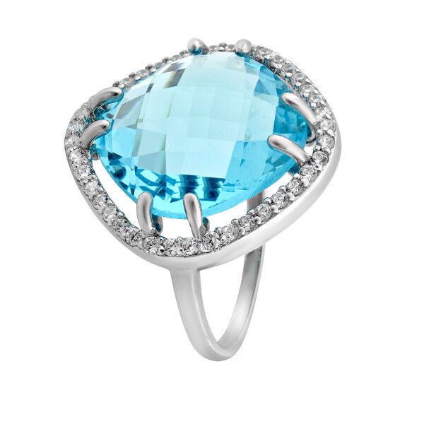 

Серебряное кольцо GS с крупным камнем