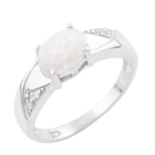 

Серебряное кольцо GS с опалом (1634899) 16.5 размер