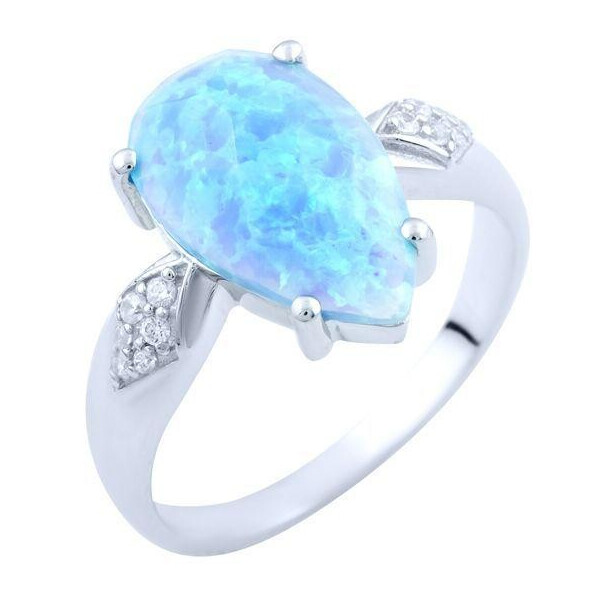 

Серебряное кольцо GS с опалом (1837580) 17.5 размер