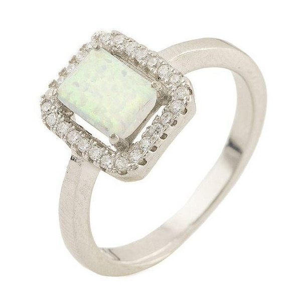 

Серебряное кольцо GS с опалом (0533469) 17 размер