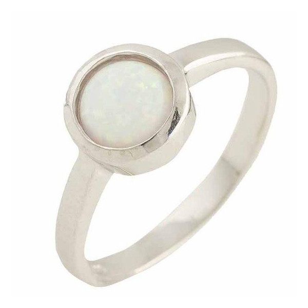 

Серебряное кольцо GS с опалом (1189450) 17 размер