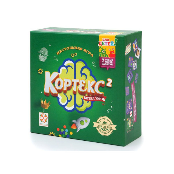 

Настольная игра Стиль жизни Кортекс для детей 2: Битва умов (Cortex Challenge Kids 2) (LS35)