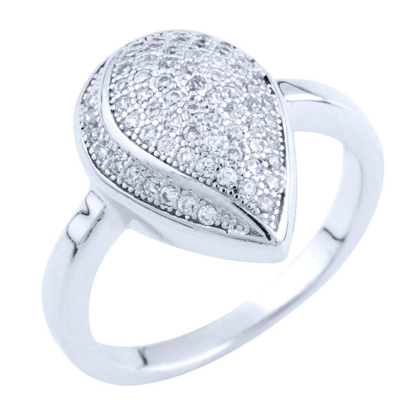 

Серебряное кольцо GS с фианитами (0119205) 17 размер