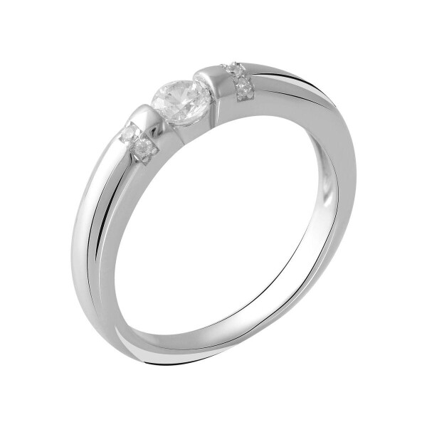 

Серебряное кольцо GS с фианитами (2049555) 17 размер