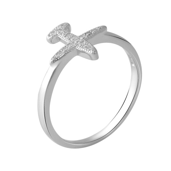 

Серебряное кольцо GS с фианитами (2049579) 18 размер 1.85, 16.5